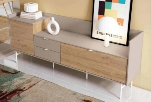 Mueble de tv de 223 cm, Mod. Calix Muebles de TV en Bilbao