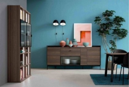 Mueble de salón de 256 cm, Mod. Dimitrios Muebles de Salón en Bilbao