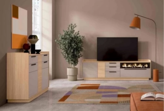 Mueble de salón de 251 cm, Mod. Felipe Muebles de Salón en Bilbao