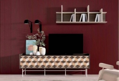 Mueble de tv de 304 cm, Mod. Leander Muebles de TV en Bilbao