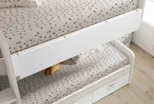 Dormitorio juvenil con litera y armario, Mod. Bal Dormitorio Completo juvenil en Bilbao