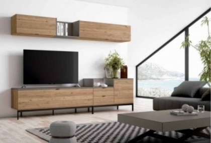 Mueble de salón de 275 cm, Mod. Nicasio Muebles de Salón en Bilbao