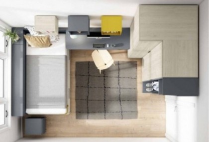 Dormitorio juvenil, Mod. Willy Dormitorio Completo juvenil en Bilbao