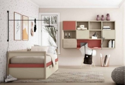 Dormitorio juvenil, Mod. Rock Dormitorio Completo juvenil en Bilbao