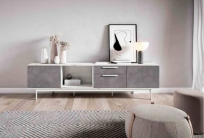 Mueble de tv de 220 cm, Mod. Neo Muebles de TV en Bilbao