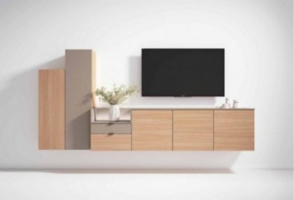 Mueble de salón de 220 cm, Mod. Proteo Muebles de Salón en Bilbao