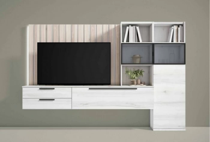 Mueble de salón de 275 cm, Mod. Solin Muebles de Salón en Bilbao