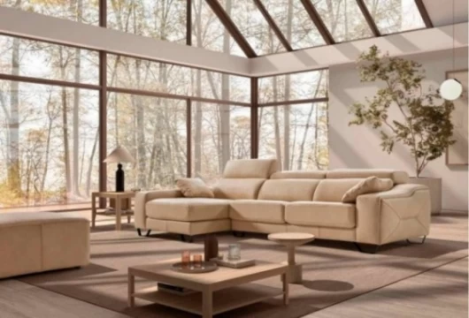 Sofa chaise longue relax eléctrico, Mod. Thiazin Chaiselongue y Rinconeras en Bilbao