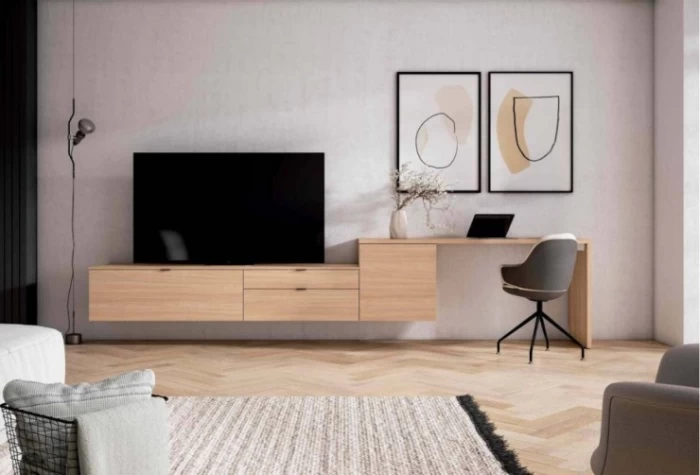 Mueble de salón de 357 cm, Mod. Tibalt Muebles de Salón en Bilbao