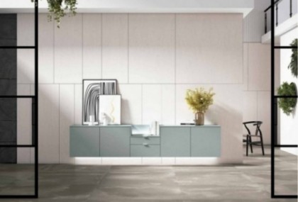 Mueble de salón de 275 cm, Mod. Arizona Muebles de TV en Bilbao