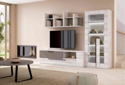Mueble de salón de 275 cm, Mod. Desmoines Muebles de Salón en Bilbao