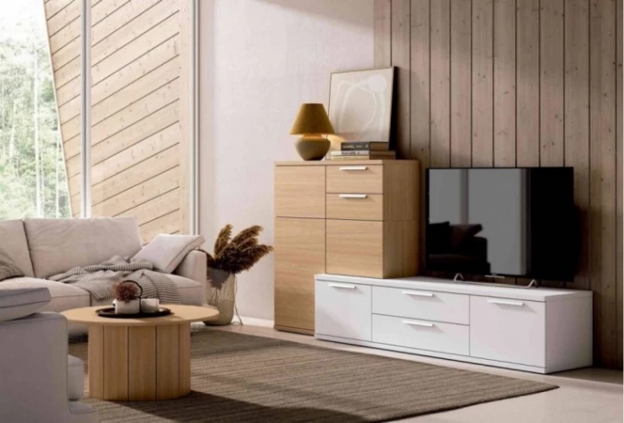 Mueble de salón de 247 cm, Mod. Michigan Muebles de Salón en Bilbao