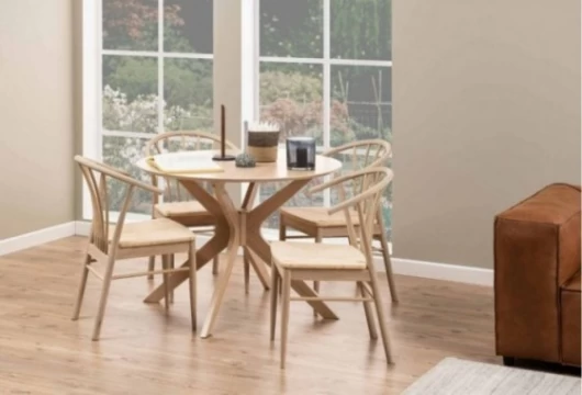 Mesa comedor redonda de 105x75 cm. Mod.Ducana Mesas de comedor en Bilbao