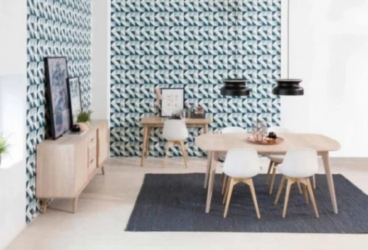 Escritorio de 120 cm con 2 cajones, Mod. Wels