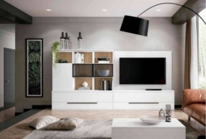 Mueble de salón de 330 cm, Mod. Mississippi