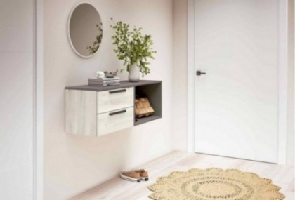 Mueble recibidor de 110 cm, Mod. Jersey