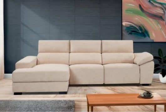 Sofá chaiselongue eléctrico, Mod. Mario Chaiselongue y Rinconeras en Bilbao