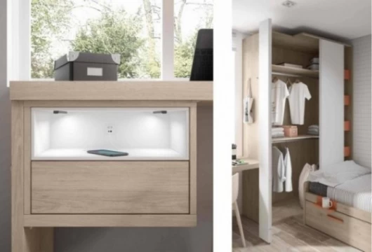 Dormitorio juvenil, Mod. Nuca Dormitorio Completo juvenil en Bilbao