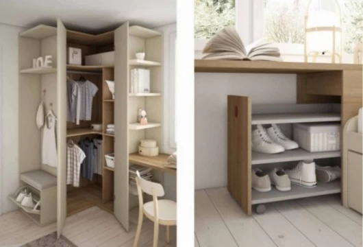 Dormitorio juvenil, Mod. Jackie Dormitorio Completo juvenil en Bilbao