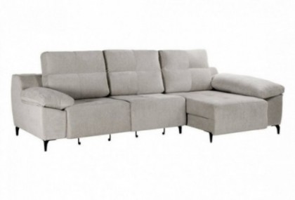 Sofá chaiselongue gris, Mod. York Chaiselongue y Rinconeras en Bilbao