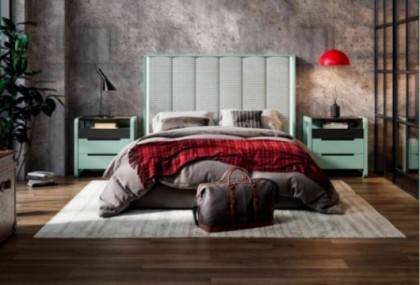 Cabecero cama y 2 mesitas, Mod. Berna 5 Conjuntos Dormitorio en Bilbao