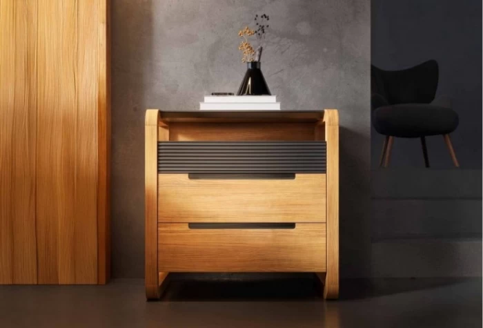 Mesita de noche de 65 cm, Mod. Berna Mesitas de noche en Bilbao