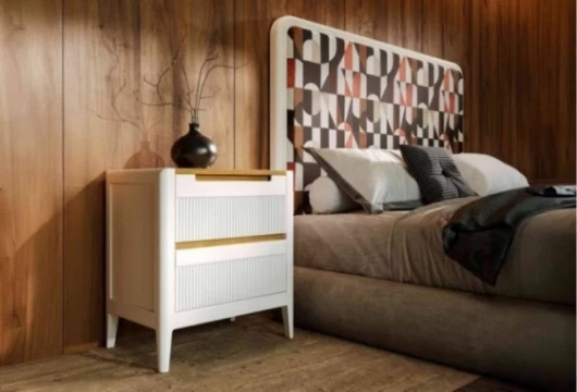 Cabecero cama y 2 mesitas, Mod. Tallin 4 Conjuntos Dormitorio en Bilbao