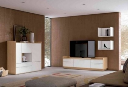 Mueble de salón de 243 cm, Mod. Veleta Muebles de Salón en Bilbao