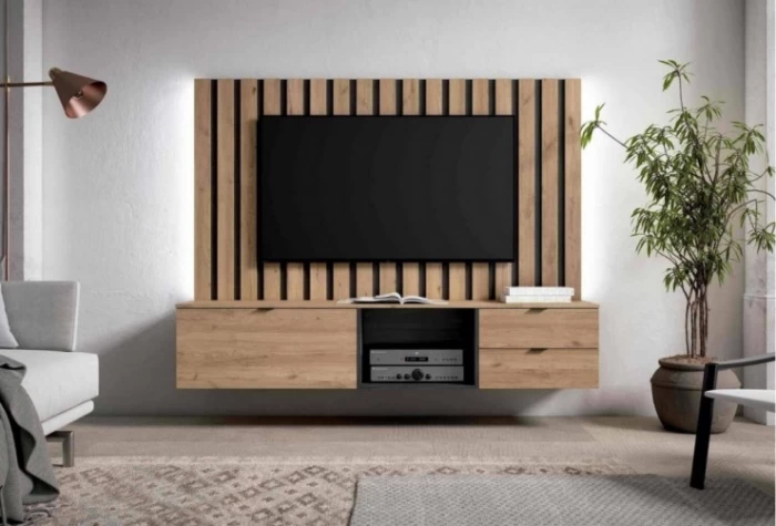 Mueble de salón de 192 cm, Mod. Lisander Muebles de Salón en Bilbao