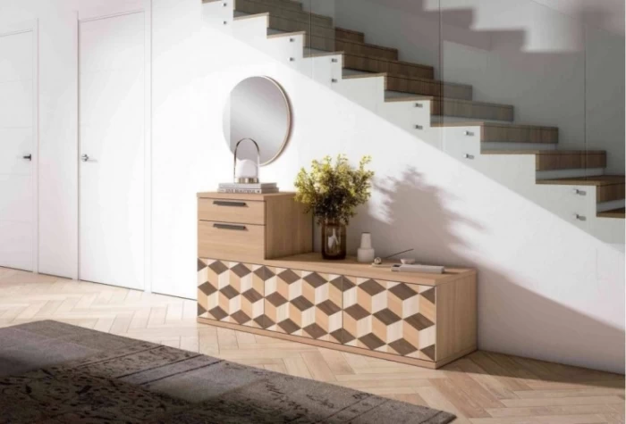 Mueble recibidor de 165 cm, Mod. Nevada