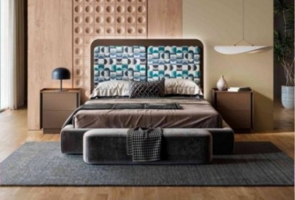 Cabecero cama y 2 mesitas, Mod. Praga 1 Conjuntos Dormitorio en Bilbao