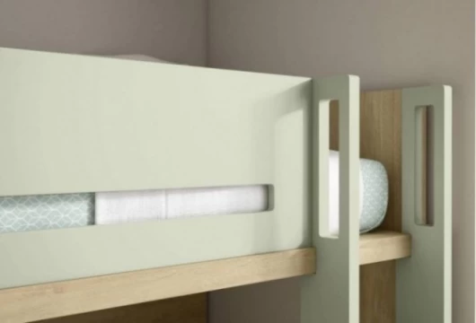 Dormitorio juvenil con litera, Mod. Algas