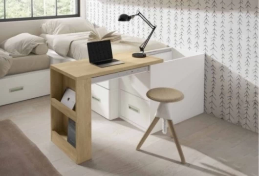 Dormitorio juvenil con 3 camas, Mod. Igor