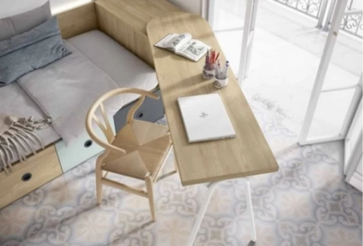 Dormitorio juvenil con mesa giratoria, Mod. Mortimer Dormitorio Completo juvenil en Bilbao