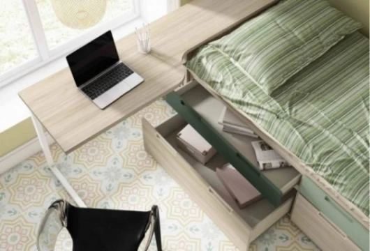 Dormitorio juvenil completo, Mod. Nala Dormitorio Completo juvenil en Bilbao