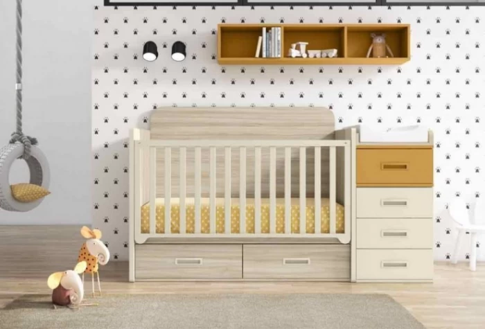 Dormitorio juvenil transformable, Mod. Junior Dormitorio bebe infantil en Bilbao