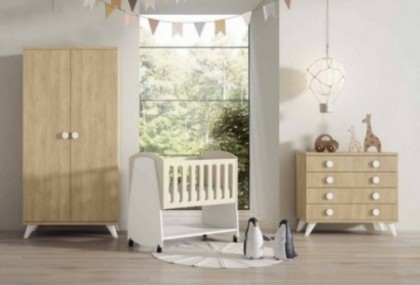 Dormitorio infantil con cuna, Mod. Thanos Dormitorio bebe infantil en Bilbao