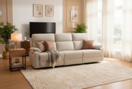Sofá 3 plazas 3 relax eléctricos Mod. Lucio Sofas en Bilbao