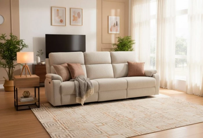 Sofá 3 plazas 3 relax eléctricos Mod. Lucio Sofas en Bilbao