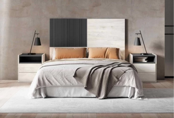 Cabecero y 2 mesitas, Mod. Calypso Conjuntos Dormitorio en Bilbao