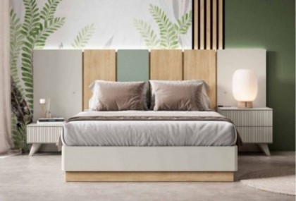 Cabecero y 2 mesitas, Mod. Bronte Conjuntos Dormitorio en Bilbao