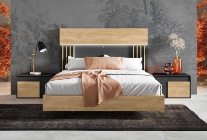 Cabecero y 2 mesitas, Mod. Barbara Conjuntos Dormitorio en Bilbao