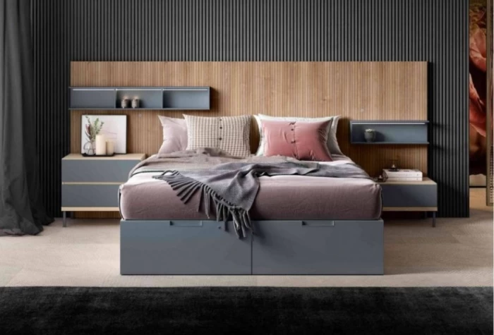 Cabecero y 2 mesitas, Mod. Anastasia Conjuntos Dormitorio en Bilbao