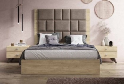 Cabecero de cama y 2 mesitas Mod. Como Conjuntos Dormitorio en Bilbao