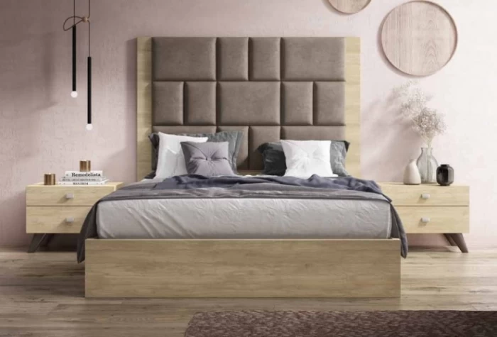 Cabecero de cama y 2 mesitas Mod. Como Conjuntos Dormitorio en Bilbao