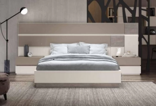 Bancada redondeada con arcón batiente, Mod. Jovino Bancadas de cama en Bilbao