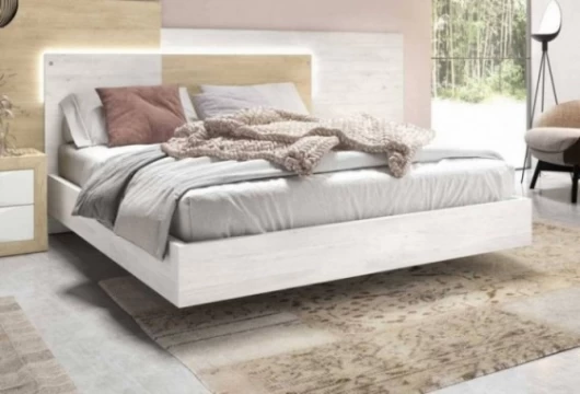 Bancada cuadrada para somier de 150 cm, Mod. Libio Bancadas de cama en Bilbao