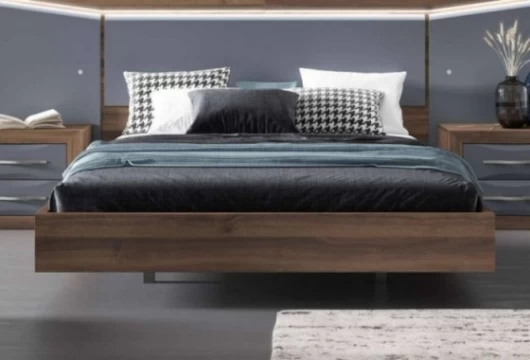 Bancada cuadrada para somier de 150 cm, Mod. Libio Bancadas de cama en Bilbao