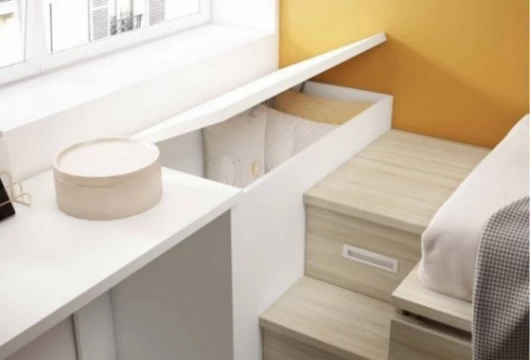 Dormitorio juvenil armario rincon con terminal Mod. Noceda Dormitorio Completo juvenil en Bilbao