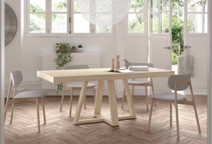 Mesa comedor fija de 190cm, Mod. Pacruma Mesas de comedor en Bilbao